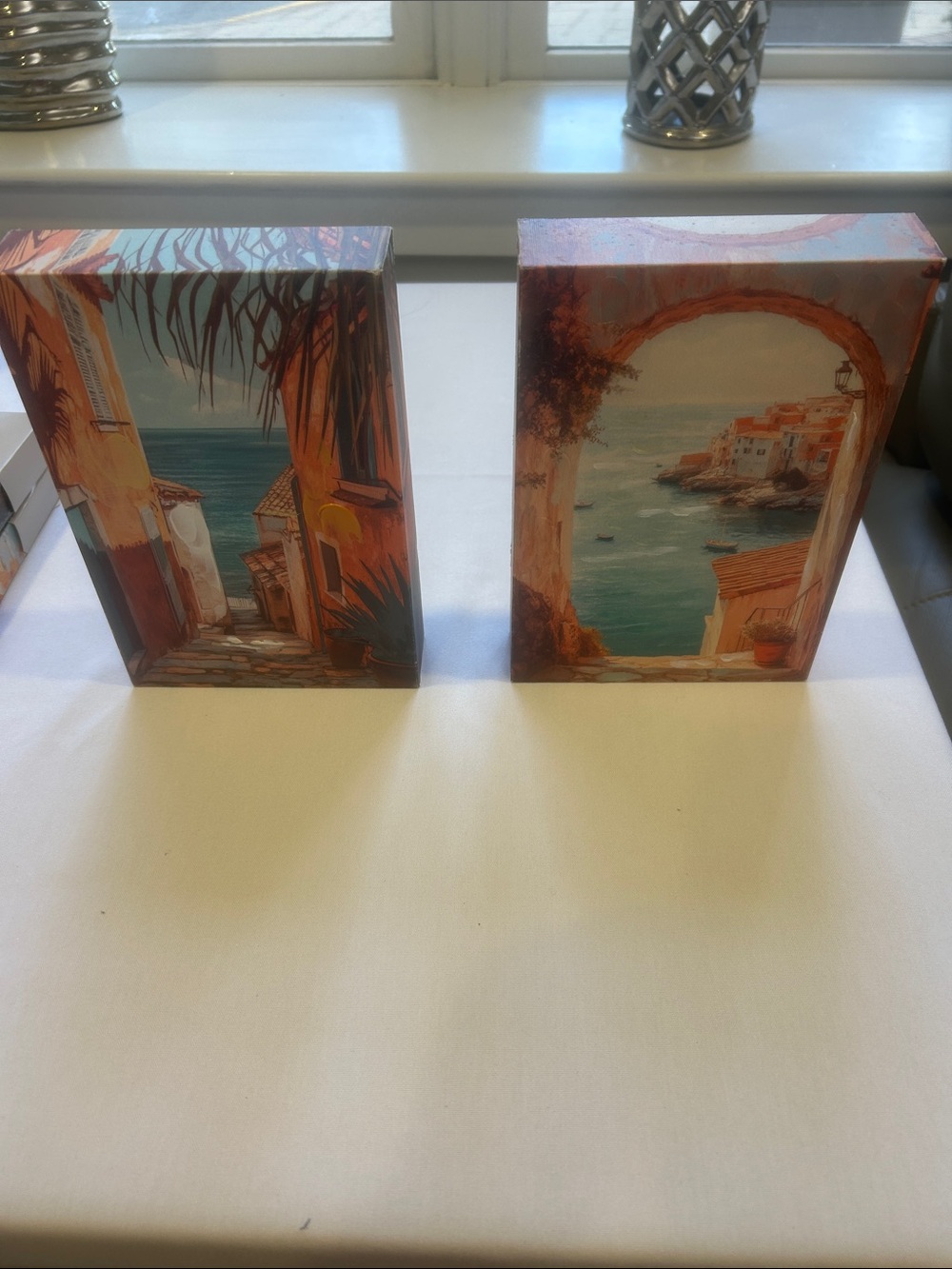 ASHLAND BOHO COAST TABLETOP DECOR LOT OF 2 NWT
